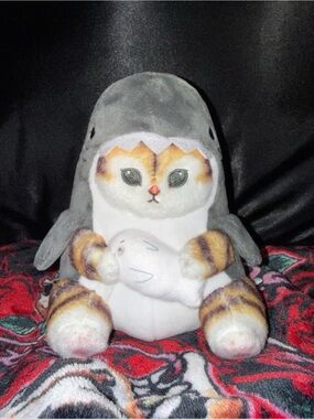 Official Mofusand Sharkcat Plushie